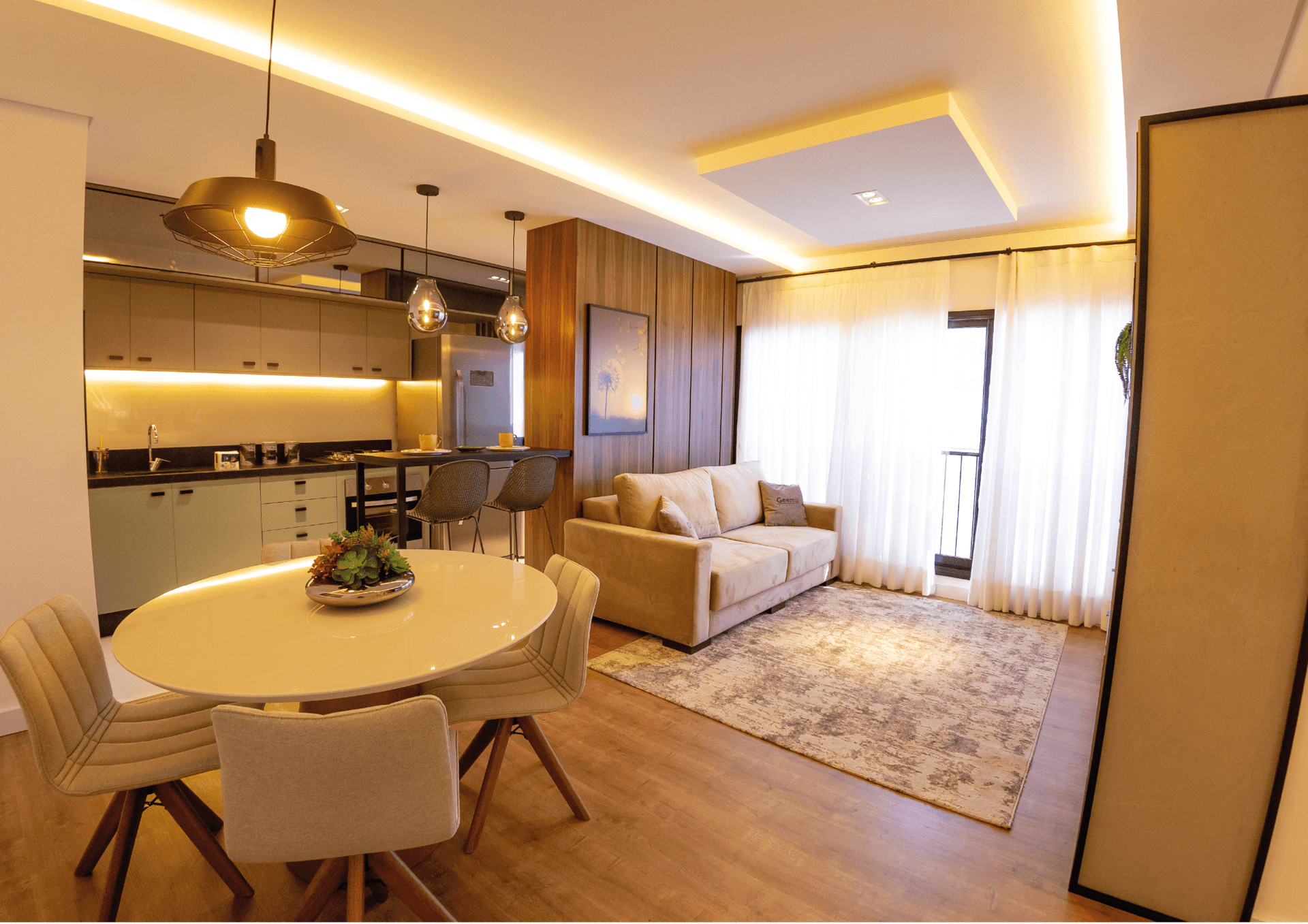 Apartamento 2 suítes no San Giovanni com sacada e churrasqueira