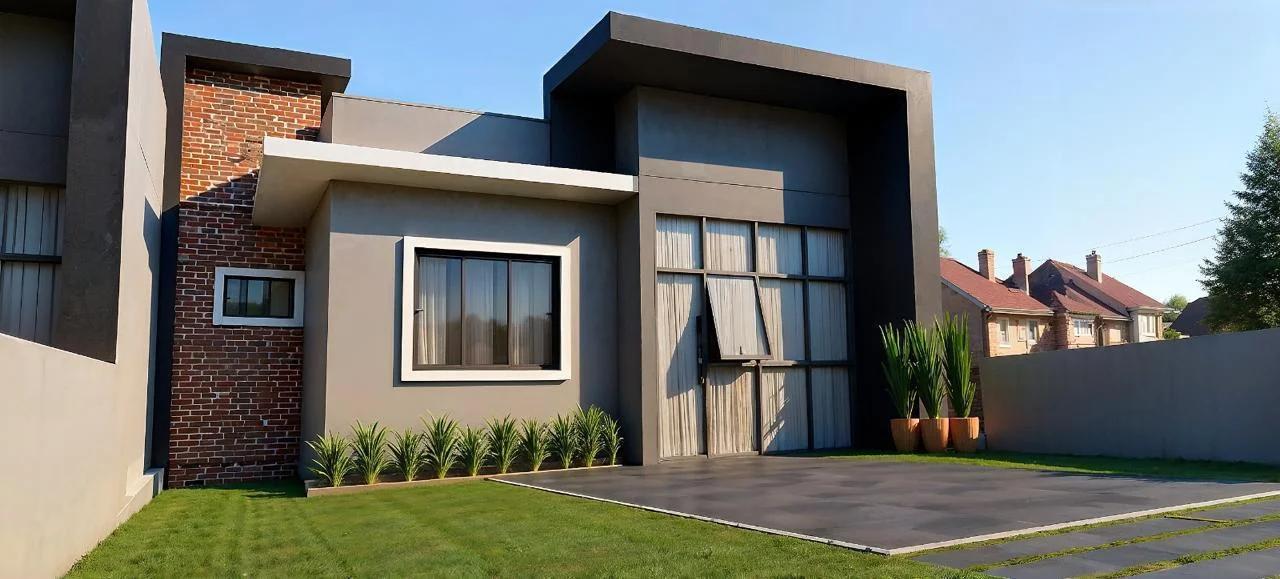 Casa 3 quartor em fase de acabamento Bairro Desbravador