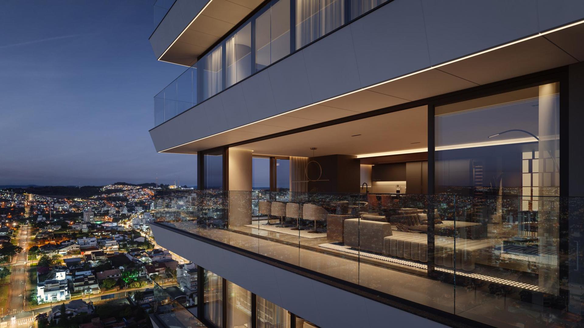 Apartamento com 3 suítes no Centro.