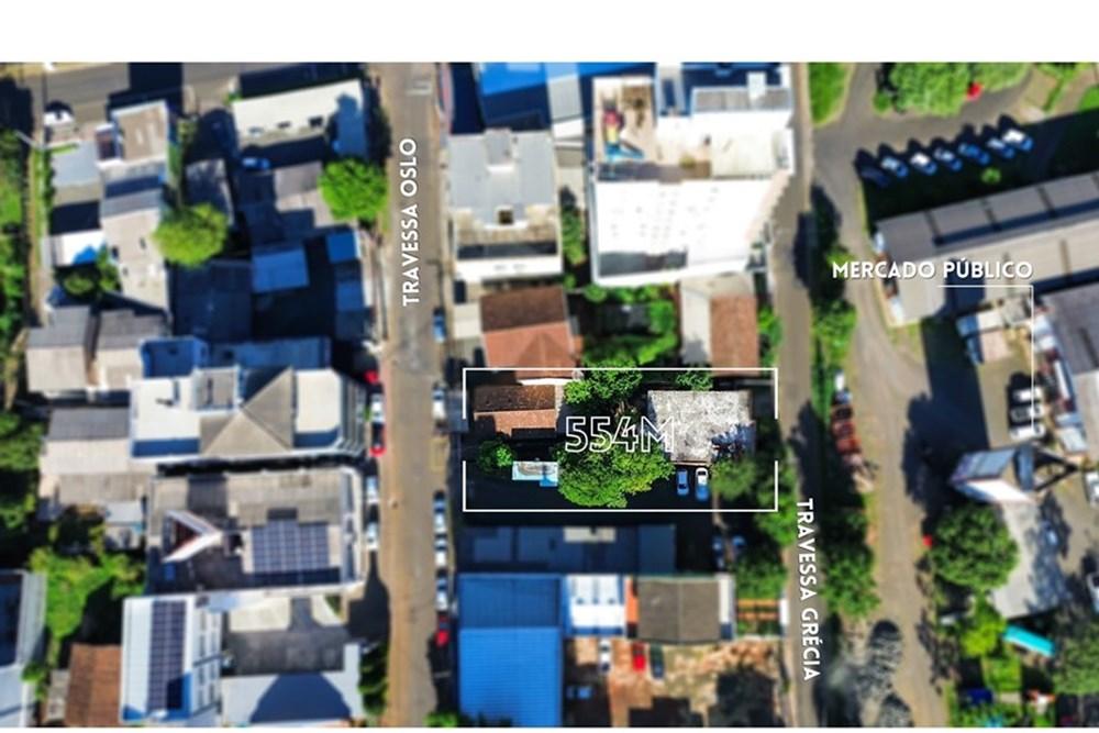 Terreno de 554m² no Passo dos Fortes em Chapecó entre Nereu Ramos e John Kennedy