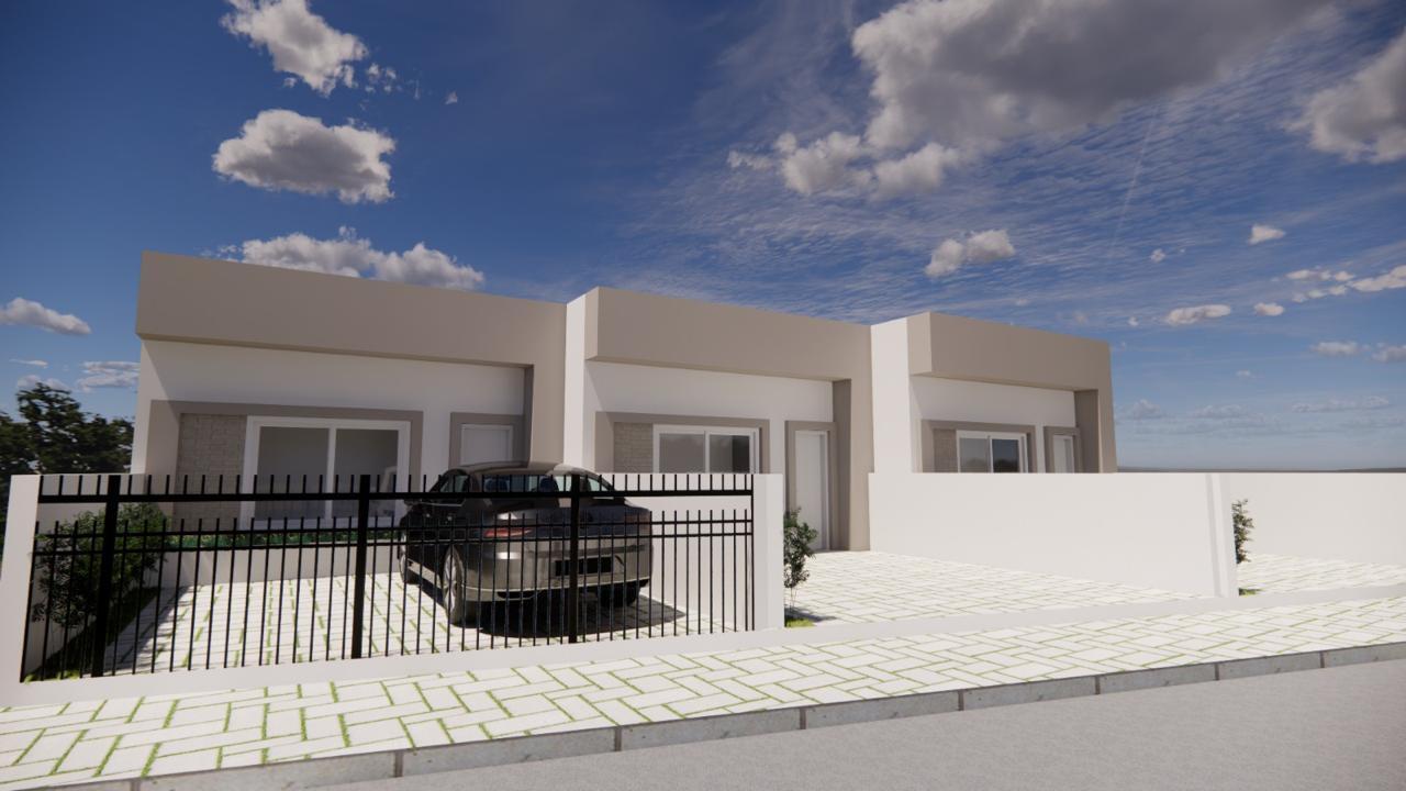 Casa geminada 2 dormitórios à venda no Distrito Fazenda Zandavalli, Chapecó SC, Minha Casa Minha Vida