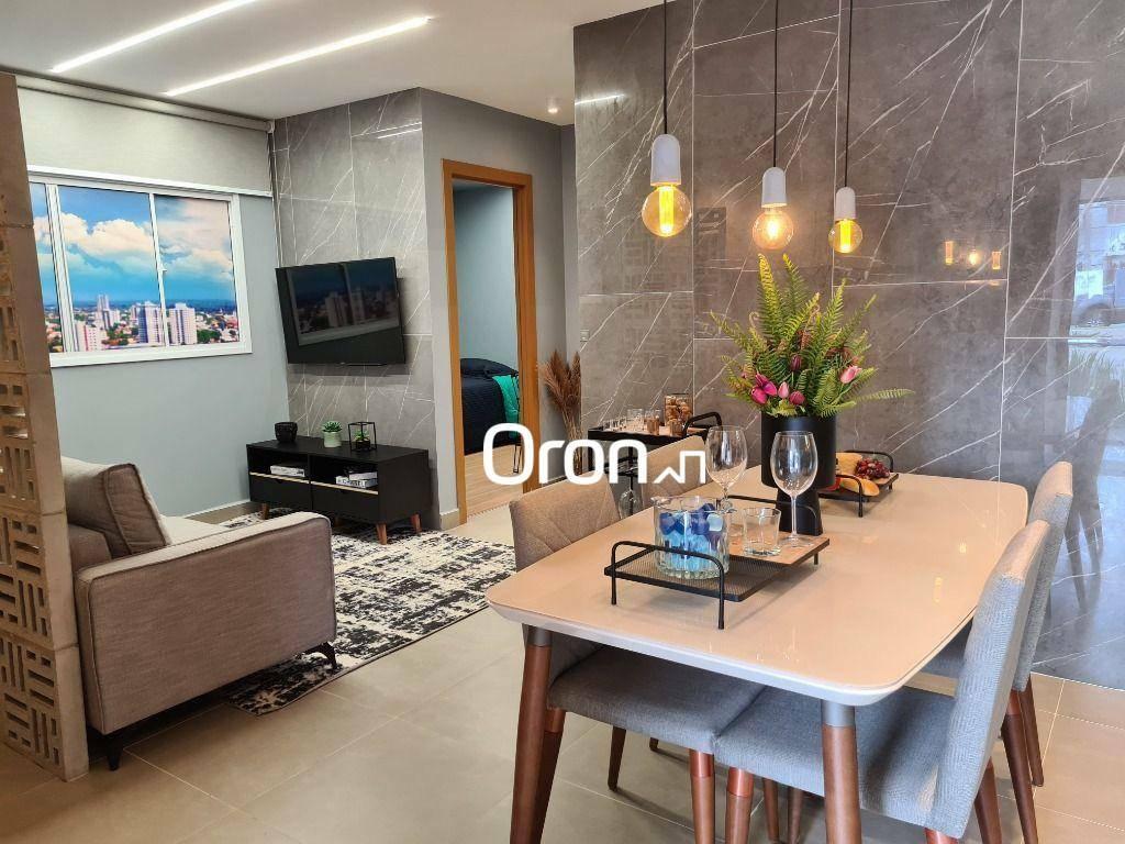 Apartamento com 2 dormitórios à venda, 48 m² por R$ 379.000,00 - Condomínio Cidade Empresarial - Aparecida de Goiânia/GO