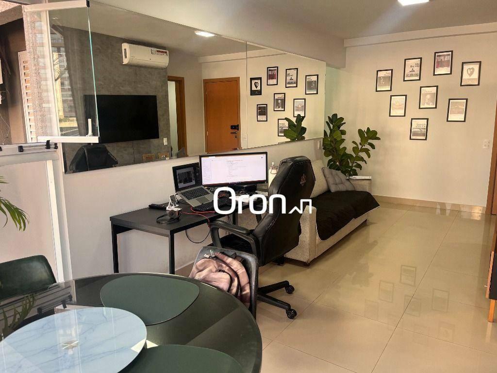 Apartamento mobiliado com 2 dormitórios à venda, 81 m² por R$ 734.000 - Setor Bueno - Goiânia/GO