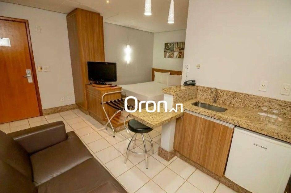 Flat mobiliado com 1 dormitório à venda, 33 m² por R$ 260.000 - Setor Oeste - Goiânia/GO