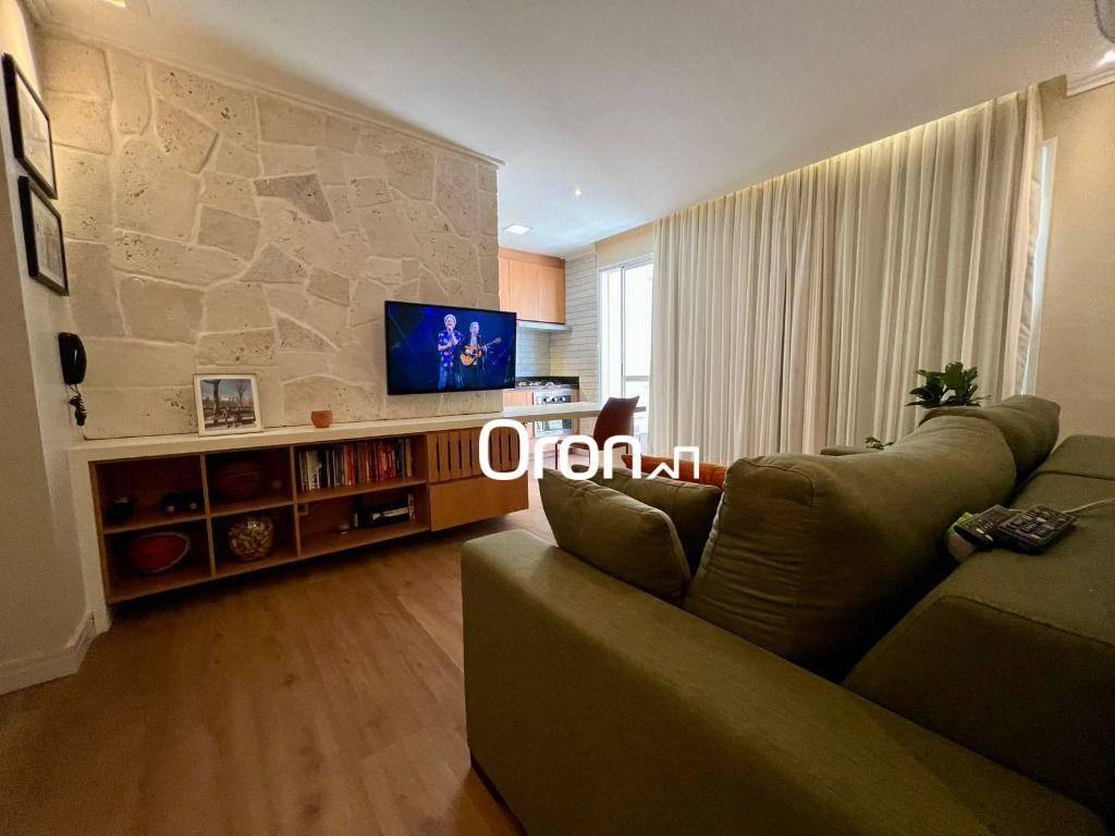 Apartamento mobiliado com 2 dormitórios à venda, 64 m² por R$ 679.000 - Setor Bueno - Goiânia/GO