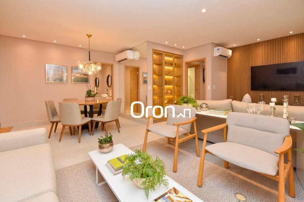 Apartamento com 3 dormitórios à venda, 132 m² por R$ 1.190.000,00 - Setor Oeste - Goiânia/GO