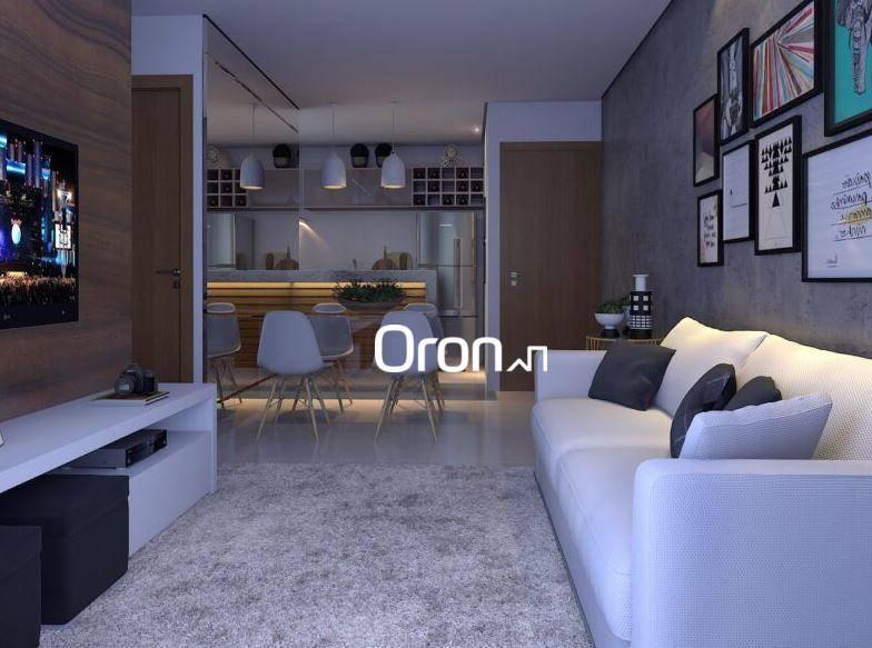 Apartamento à venda, 55 m² por R$ 330.000,00 - Residencial Recreio Panorama - Goiânia/GO