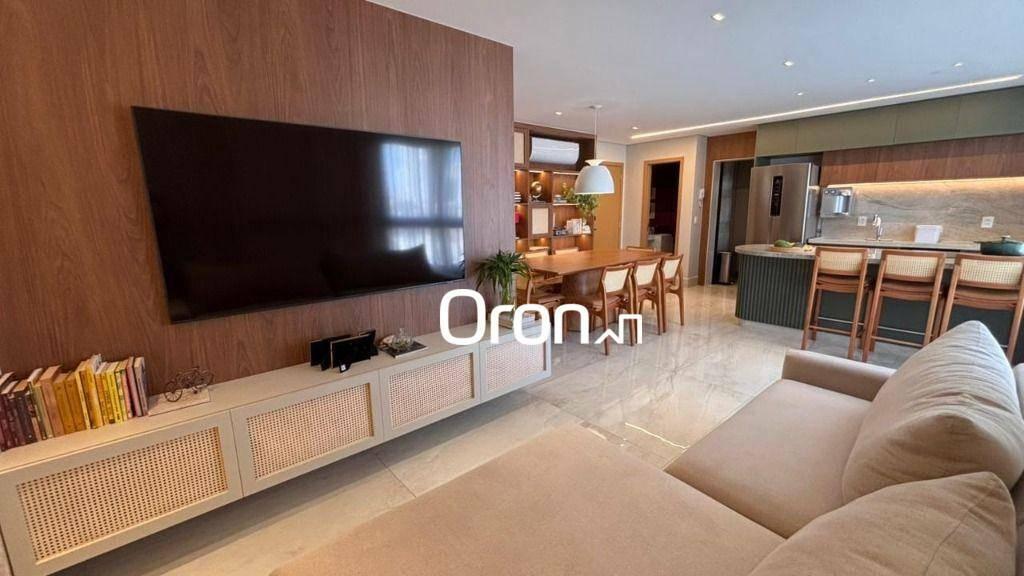 Apartamento mobiliado com 2 dormitórios à venda, 89 m² por R$ 1.300.000 - Setor Oeste - Goiânia/GO